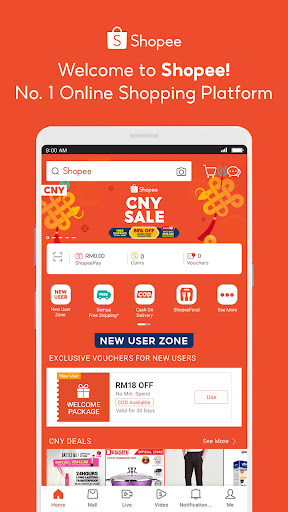 Shopee MY: No Shipping Fee PC版