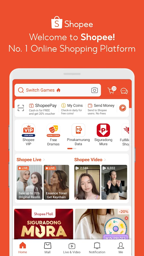 Shopee PH 12.12 Christmas Sale PC
