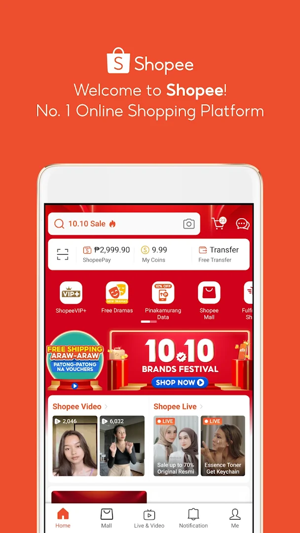 Shopee PH 12.12 Christmas Sale PC