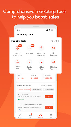 Shopee Seller Center PC版