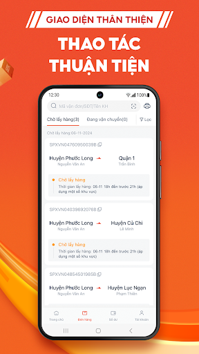 komputer SPX Express: Đơn Vị Vận Chuyển