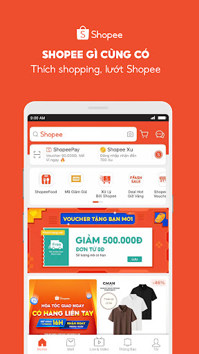 Shopee: Mua và Bán trên Di động