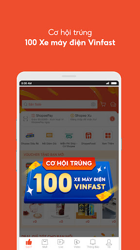 Shopee: Mua và Bán trên Di động PC