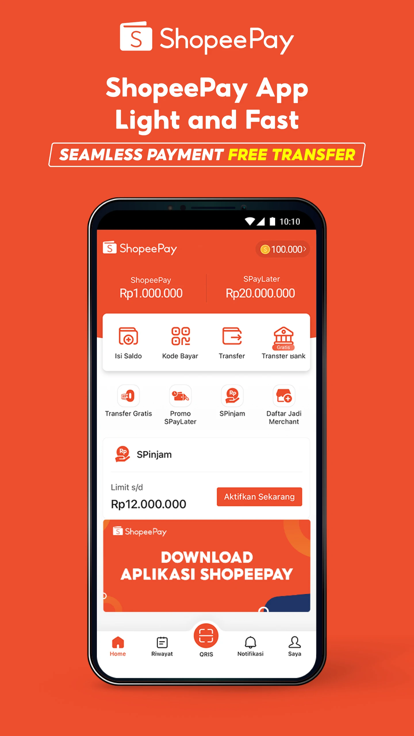 ShopeePay - Bayar & Transfer PC