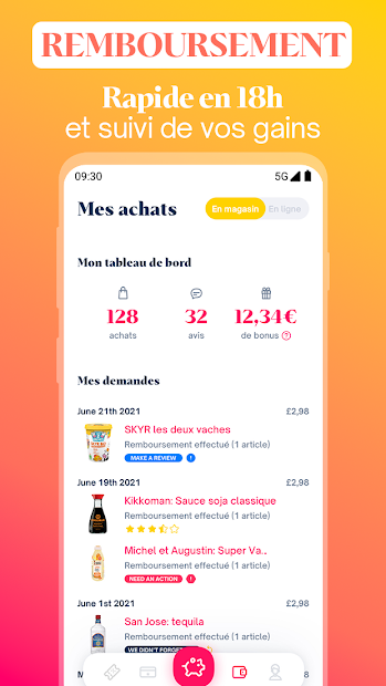 Shopmium - L'appli qui rembourse vos courses PC