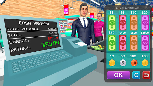 শপিং মল গেম সুপারমার্কেট পিসি