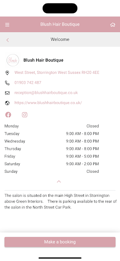 Blush Hair Boutique PC