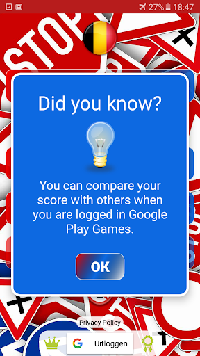 Verkeersborden  - NL en BE PC