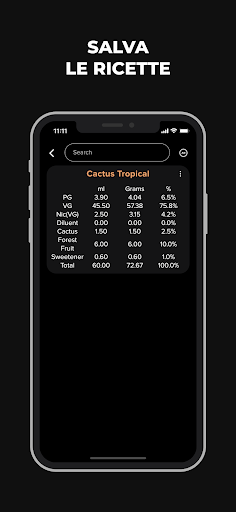Calcolatrice E-Liquid PC