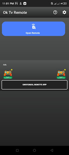 Remote control for Ok Tv PC