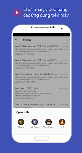 Amaze Browser. Tải nhạc, phim PC