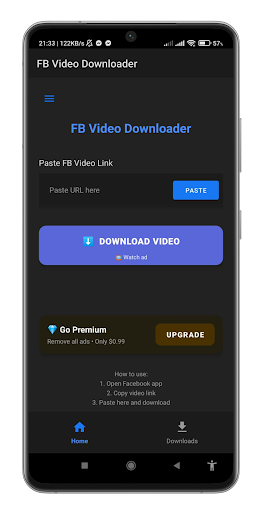 komputer FB Video Downloader