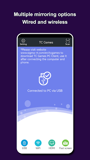 TC Games-PC plays mobile games پی سی