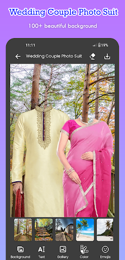 Wedding Couple Photo Suit PC