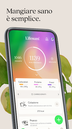 Lifesum: Conta calorie e Dieta