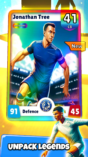 komputer Football Stars: Card Collector