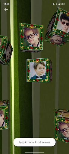 3D Photo Cube Live Wallpaper پی سی