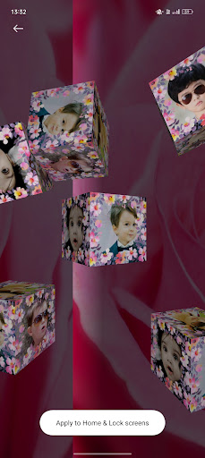3D Photo Cube Live Wallpaper پی سی
