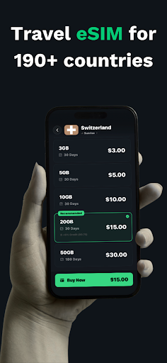 Simbye: Travel eSIM Internet پی سی