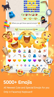 Teclado Emoji Facemoji-Emojis,Pegatinas,Temas,GIF
