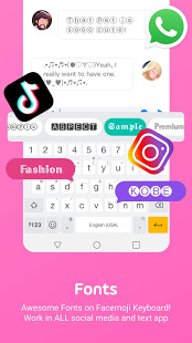 Teclado Emoji Facemoji-Emojis,Pegatinas,Temas,GIF PC