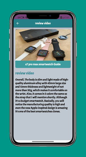 X7 pro max smartwatch guide ПК