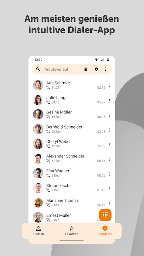 Schlichtes Telefon
