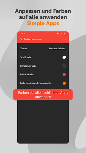 Schlichtes Telefon