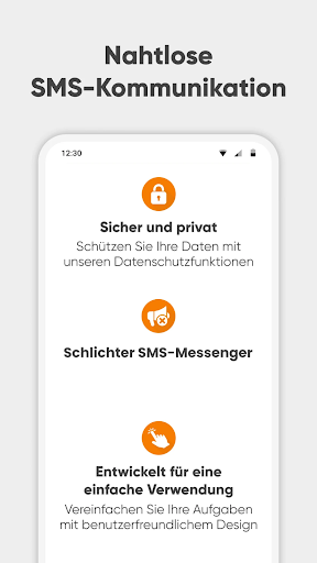 Schlichter SMS-Messenger