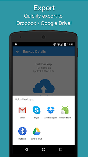 komputer Easy Contacts Backup & Restore