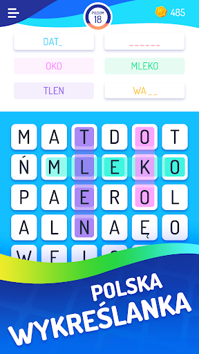 wykreslanka po polsku PC