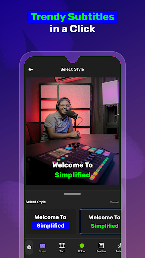 Simplified Captions পিসি