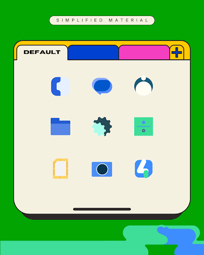 Simplified Material Icon Pack