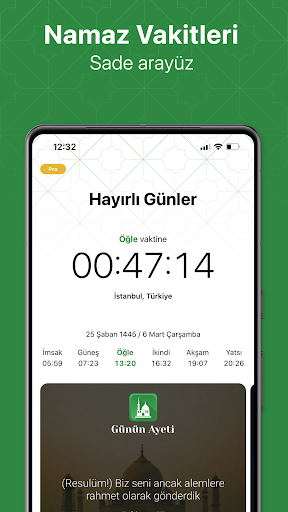 Namaz Vakitleri: Alarm & Kıble