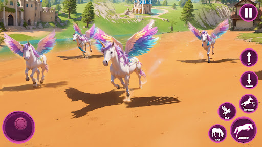 Flying Horse Unicorn Game পিসি