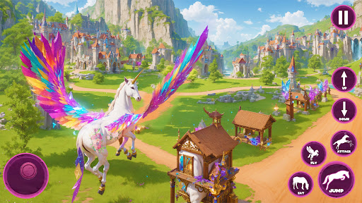 Flying Horse Unicorn Game পিসি