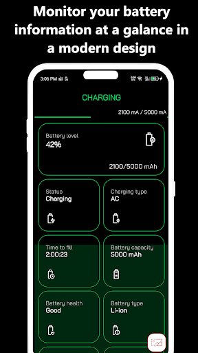 komputer Battery Charge & Theft Alarm