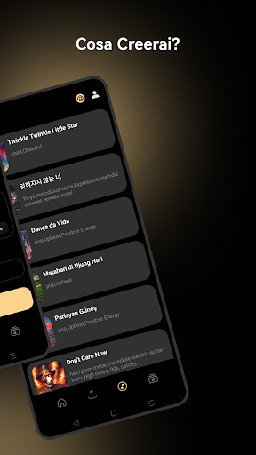 Music AI - Crea una canzone