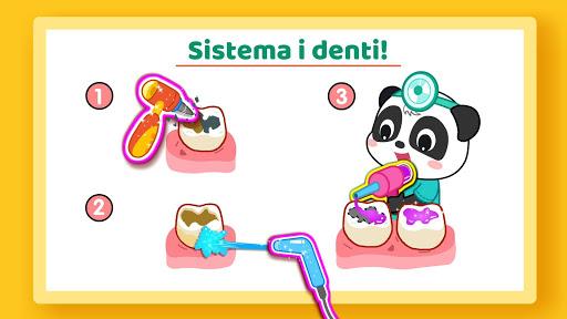 Baby Panda: l'igiene orale PC