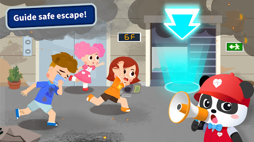 komputer Baby Panda Earthquake Safety 4