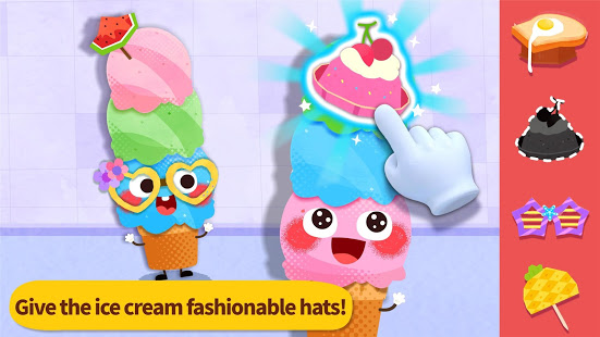 Baby Panda's Food Party Dress Up PC