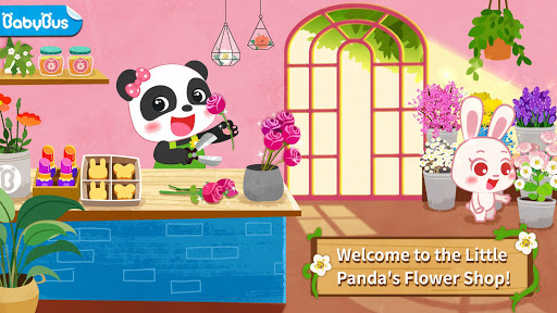komputer Little Panda's Flowers DIY