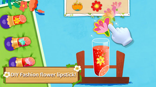 komputer Little Panda's Flowers DIY