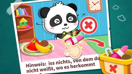 Baby Panda: Sicherheit im Haus