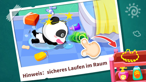 Baby Panda: Sicherheit im Haus