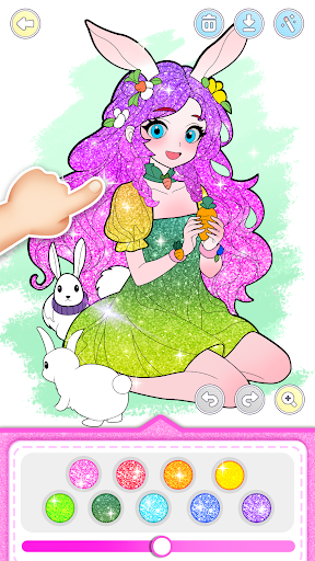 Princess Game Fantasy Coloring