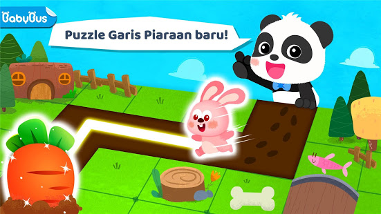 Puzzle Garis Piaraan Panda PC