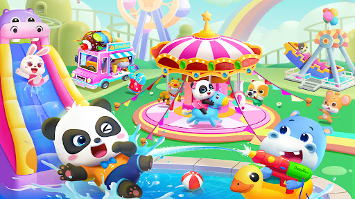 komputer Baby Panda World-Learning Game