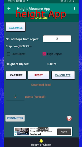 Height Measure App PC
