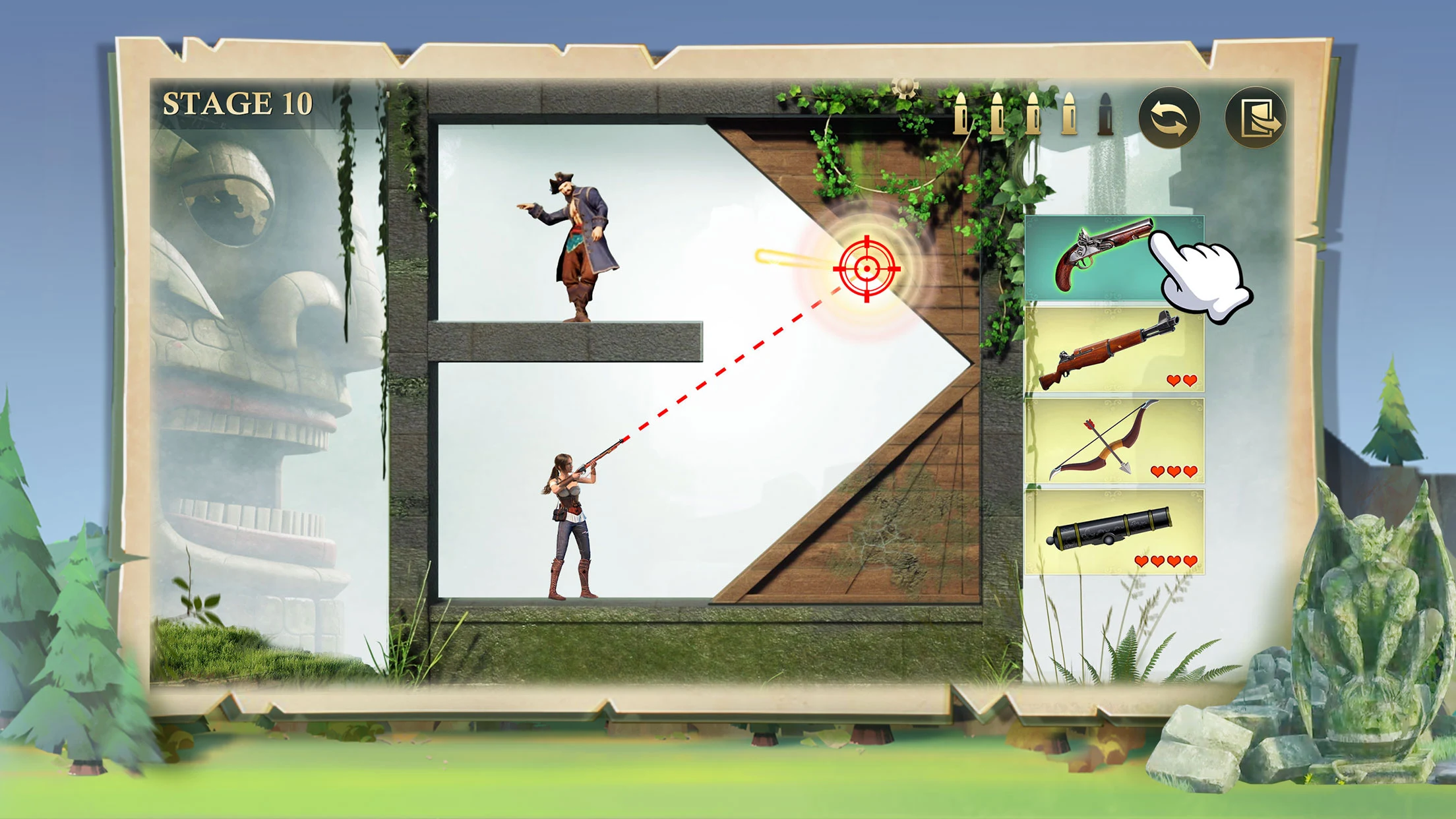 총탄 사격: 보물섬의 비밀 PC